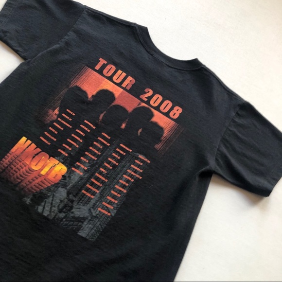 New Kids on the Block 2008 Concert Tour Band Tee - Picture 8 of 9